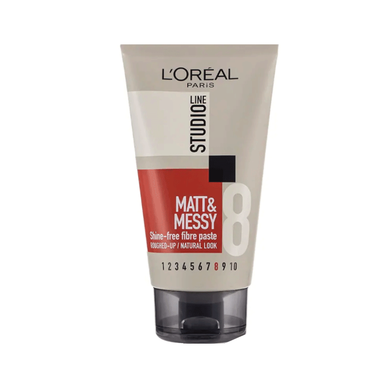 LOREAL STUDIO MATT & MESSY GEL 8 150ML