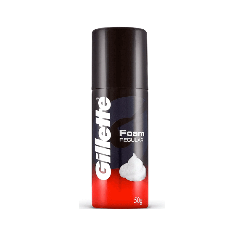 GILLETTE SHAVING FOAM REGULAR 50GM