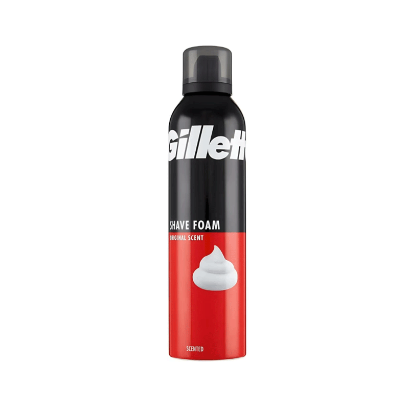 GILLETTE SHAVING FOAM ORIGINAL SCENT 300ML