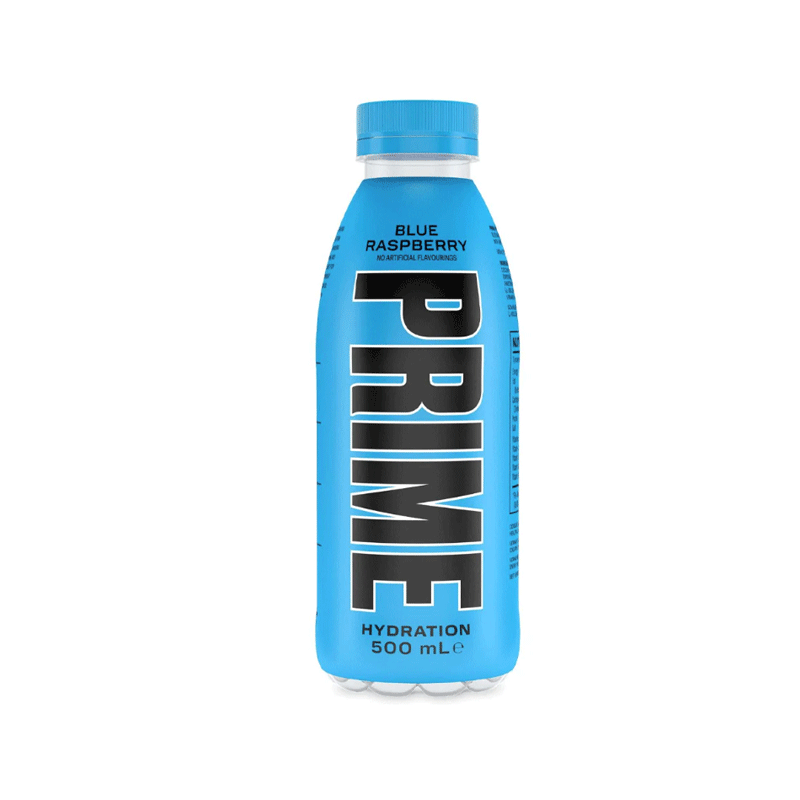 PRIME HYDRATION FLV WATER BLUE RASPBERRY 500ML