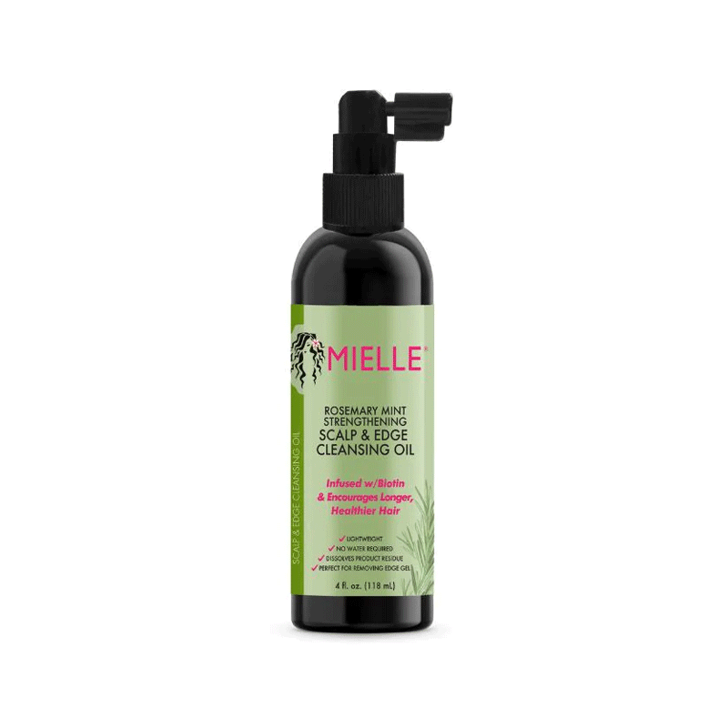 MIELLE ROSEMARY MINT SCALP&EDGE CLEANSING OIL 118ML