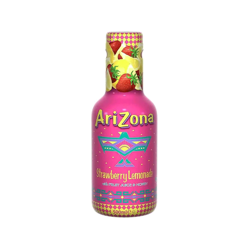 ARIZONA STRAWBERRY LEMONADE FRUIT JUICE 500ML