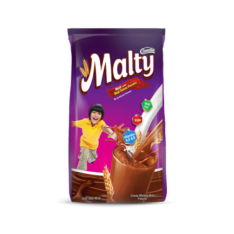 COMELLE MALTY MALT WITH REAL COCOA POWDER 300GM