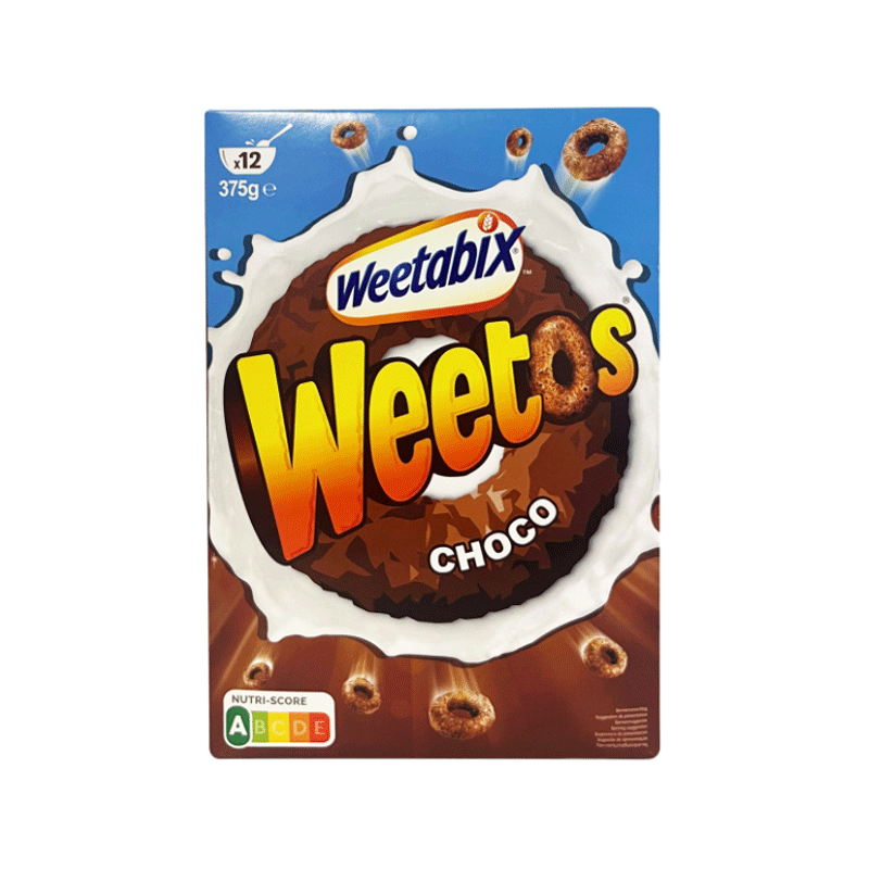 WEETOS CHOCOLATELY WHOLEGRIAN CEREAL 375GM