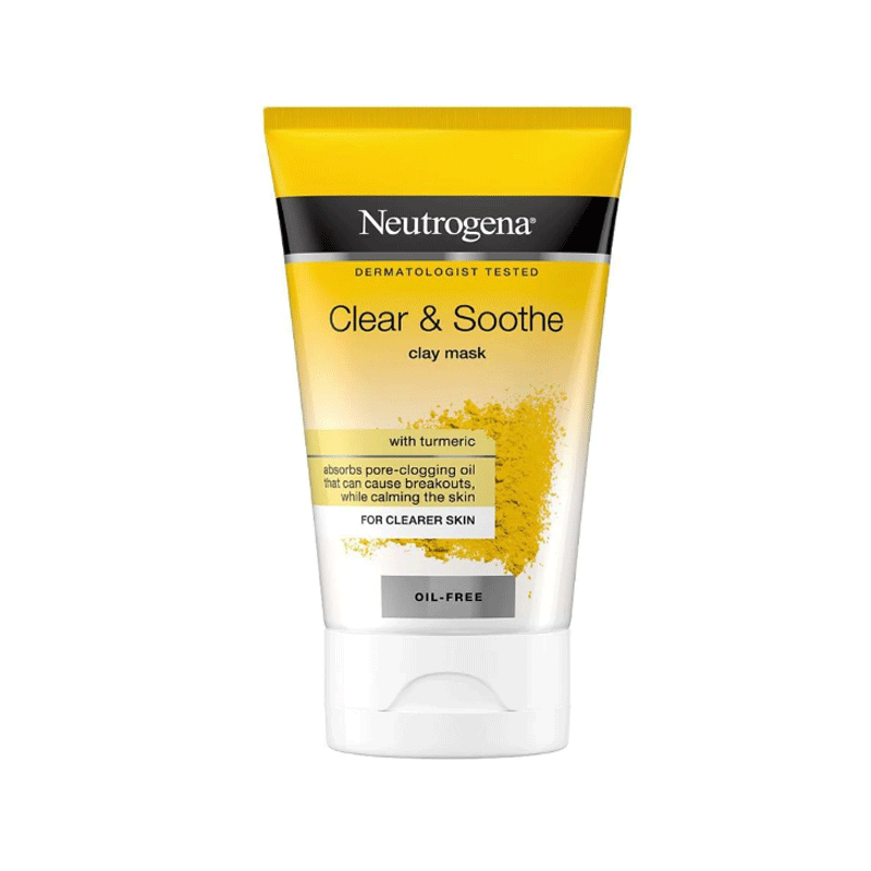 NEUTROGENA CLEAR&SOOTHE CLAY MASK OIL FREE 50ML