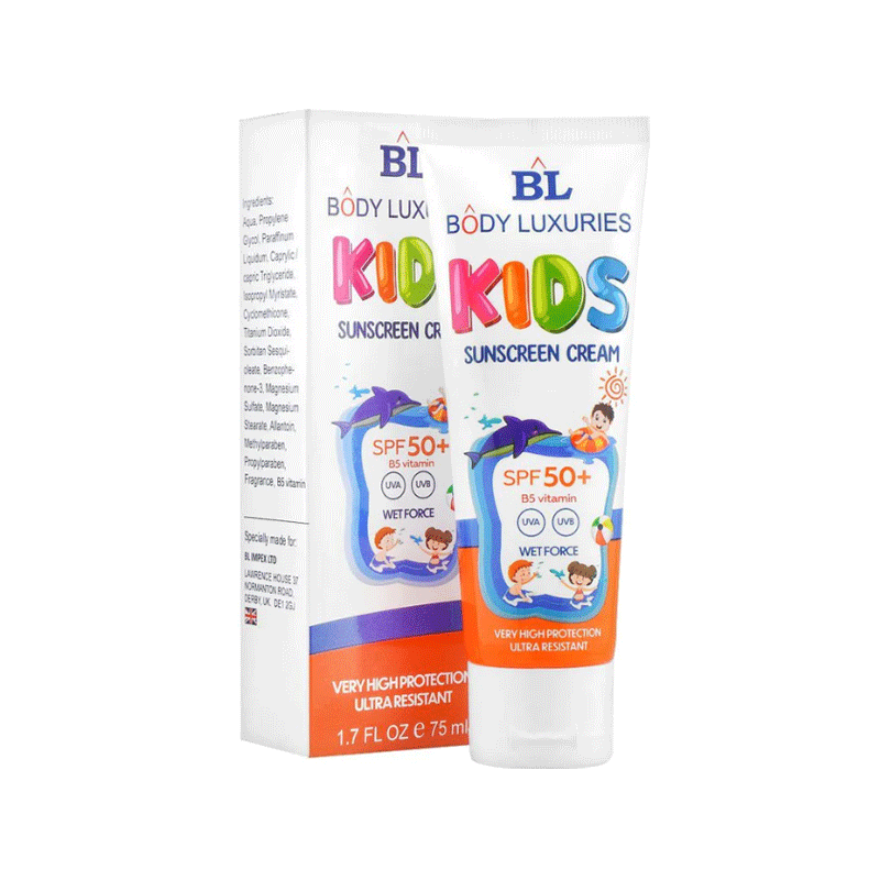 BODY LUXURIES KIDS SUN SCREEN CREAM 75ML