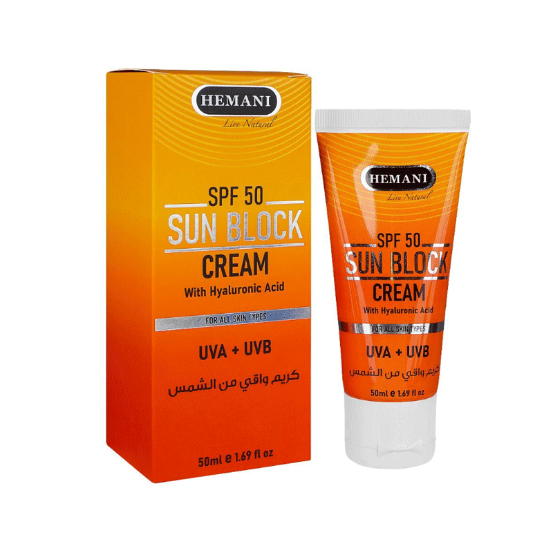 HEMANI SUNBLOCK SPF 50 CREAM 50ML