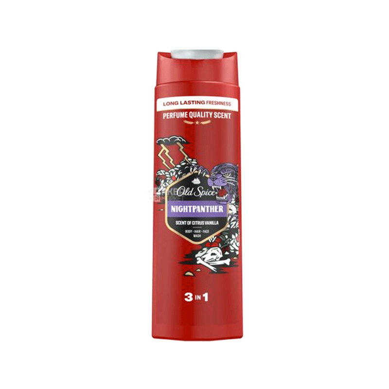 OLD SPICE SHOWER GEL NIGHT PANTHER 3IN1 400ML