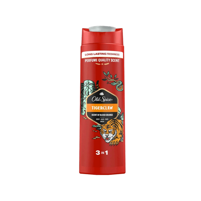 OLD SPICE SHOWER GEL TIGER CLAW 3IN1 400ML