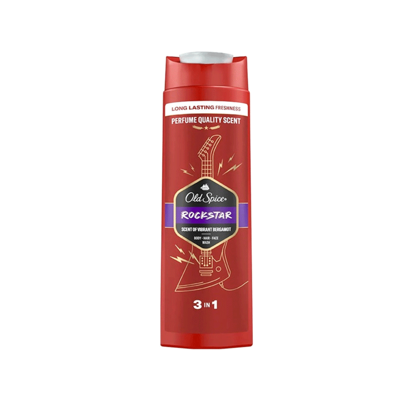 OLD SPICE SHOWER GEL ROCKSTAR 3IN1 400ML