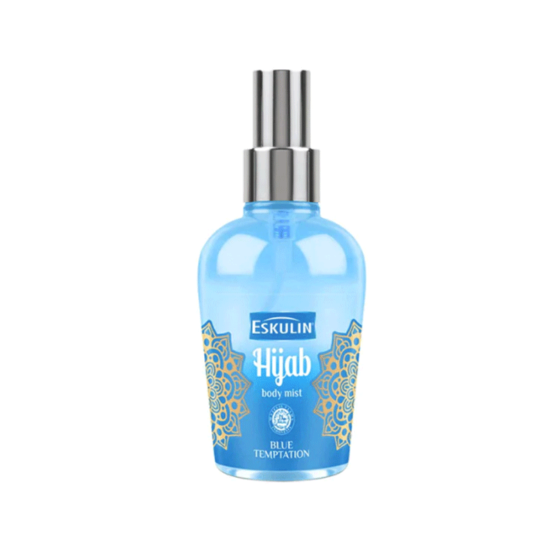 DISNEY ESKULIN HIJAB BODY MIST BLUE TEMPTATION 125ML