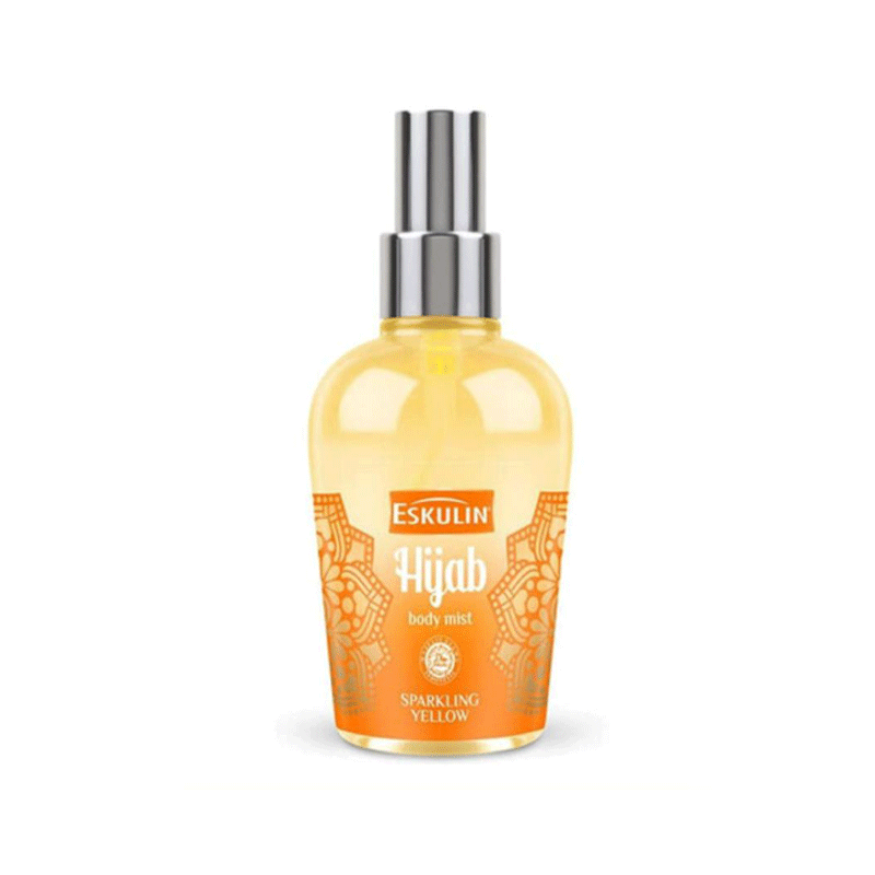 DISNEY ESKULIN HIJAB BODY MIST SPARKLING YELLOW 125ML