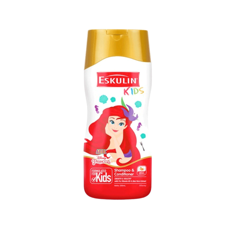 DISNEY ESKULIN KIDS SHAMPOO+CONDITIONER ARIEL 200ML