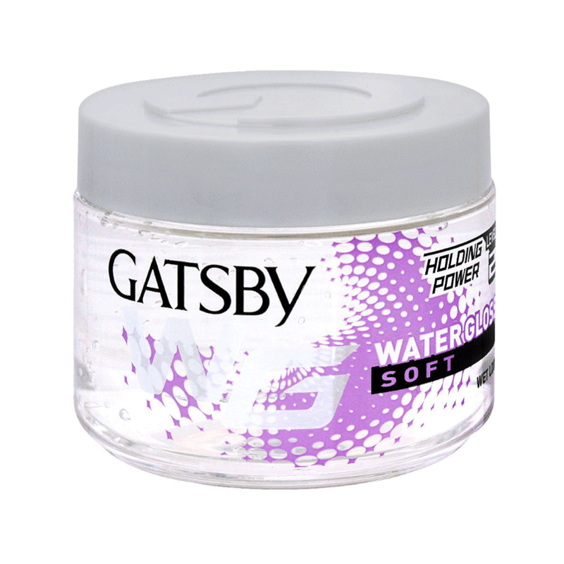 GATSBY HAIR GEL WATER GLOSS SOFT LEVEL 2 300GM