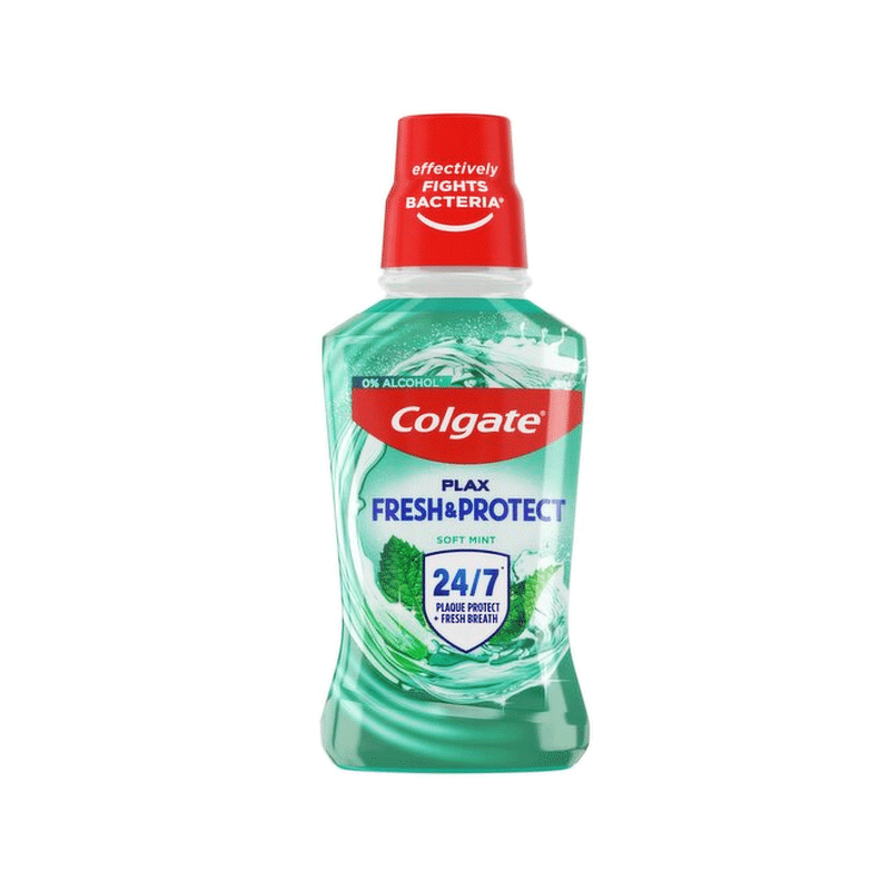 COLAGTE PLAX FRESH & PROTECT SOFT MINT MOUTHWASH 250ML