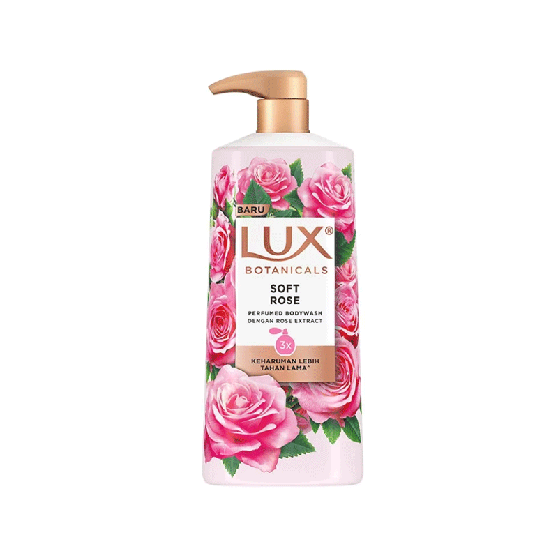 LUX BODYWASH BOTANICALS SOFT ROSE 580ML