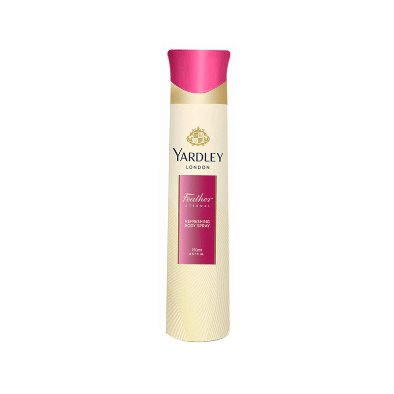 YARDLEY BODY SPRAY WOMEN FEATHER ETERNAL 150ML