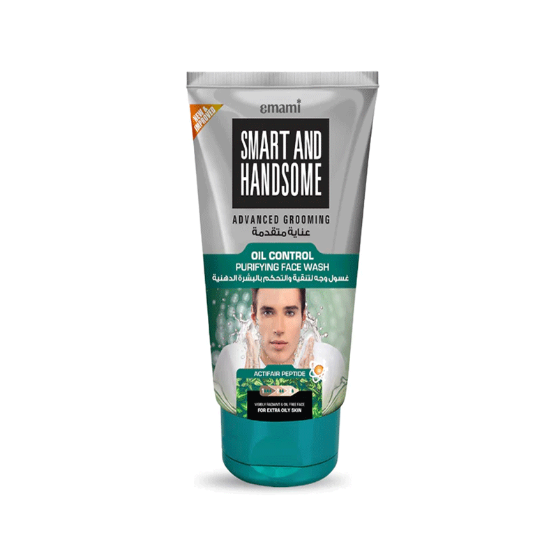 EMAMI SMART & HANDSOME OIL CONTROL FACEWASH 50GM