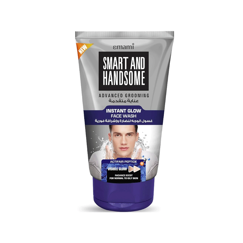 EMAMI SMART & HANDSOME INSTANT GLOW FACEWASH 100GM