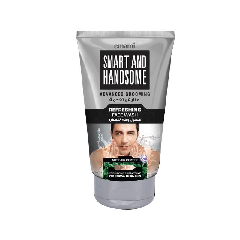 EMAMI SMART & HANDSOME REFRESHING FACEWASH 100GM