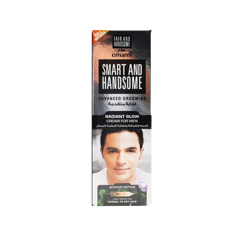 EMAMI SMART & HANDSOME RADIANT GLOW CREAM FOR NORMAL TO DRY SKIN 25GM