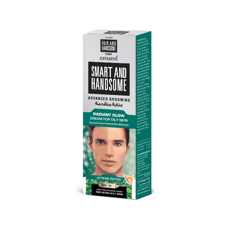 EMAMI SMART & HANDSOME RADIANT GLOW CREAM FOR OILY SKIN 25GM