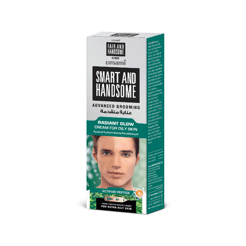 EMAMI SMART & HANDSOME RADIANT GLOW CREAM FOR OILY SKIN 50GM
