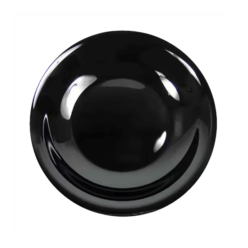 BE.C AMBINATE BLACK LUMINARC DESSERT PLATE