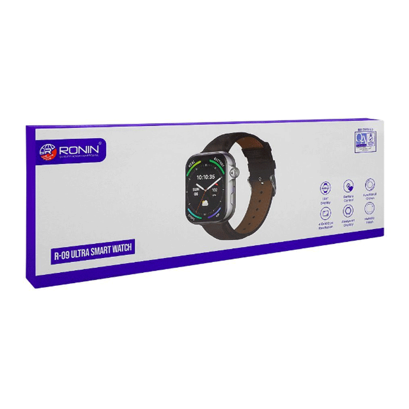 RONIN ULTRA SMART WATCH SILVER R-09