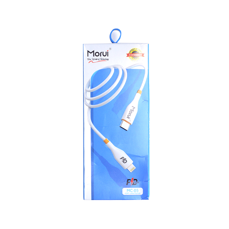 MORUI MC05 SILICONE PD IPHONE DATA CABLE