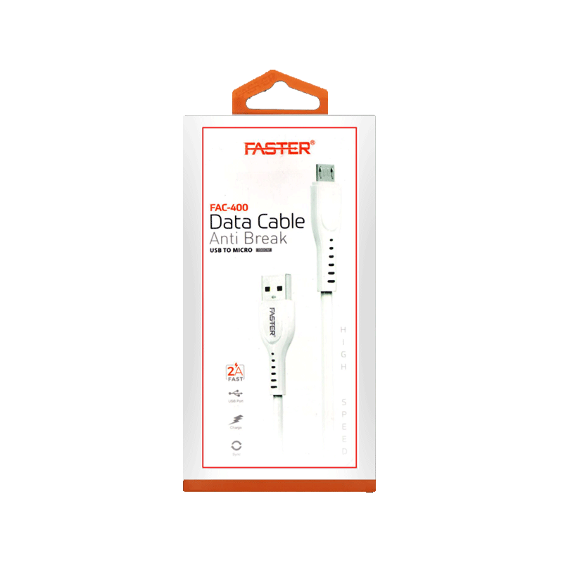 FASTER FAC 400 LIGHTNING DATA CABLE MICRO