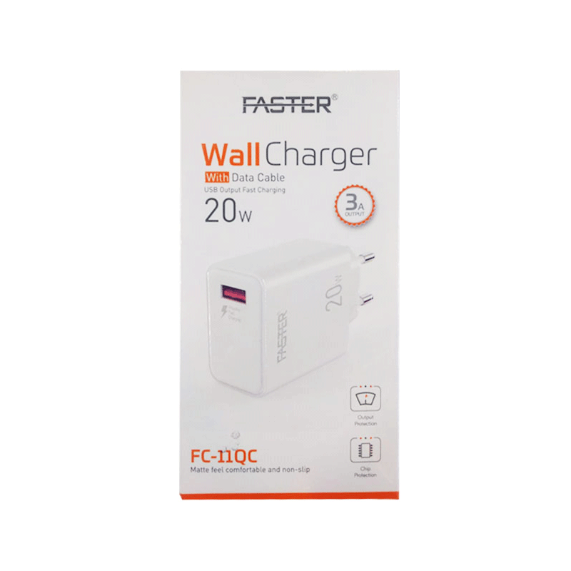 FASTER FC11-QC 20WATT MICRO CHARGER