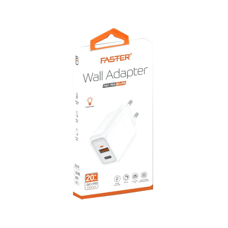 FASTER CHARGER MICRO FAC-950