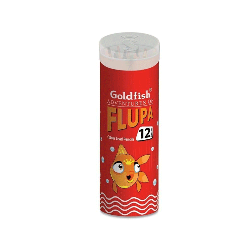 GOLDFISH FLUPA COLOR PENCIL SMALL 12'S 1PCS