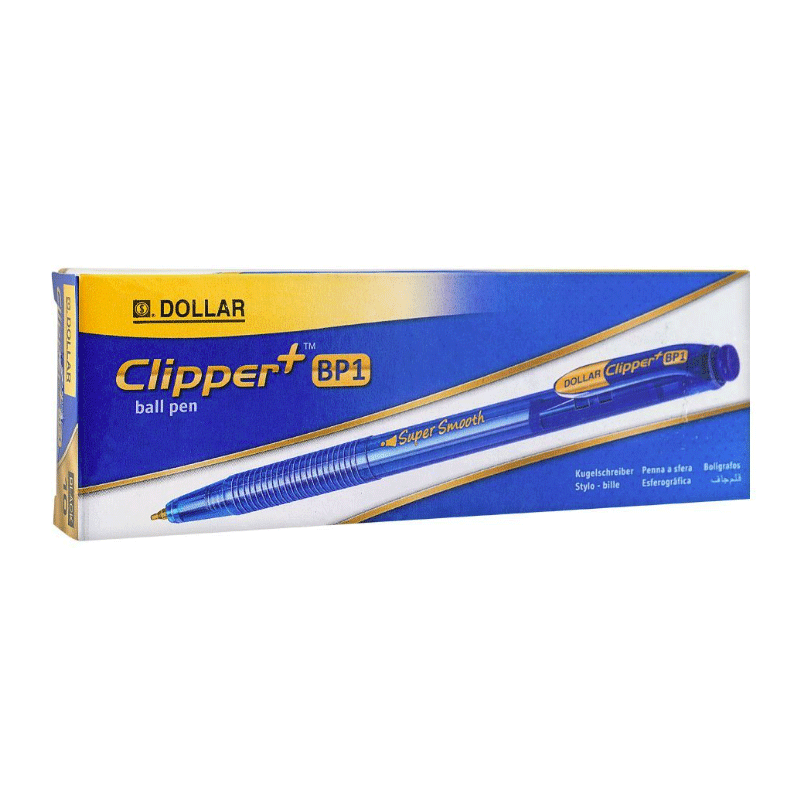 DOLLAR BALL PEN CLIPPER + BP1 BLACK 10S