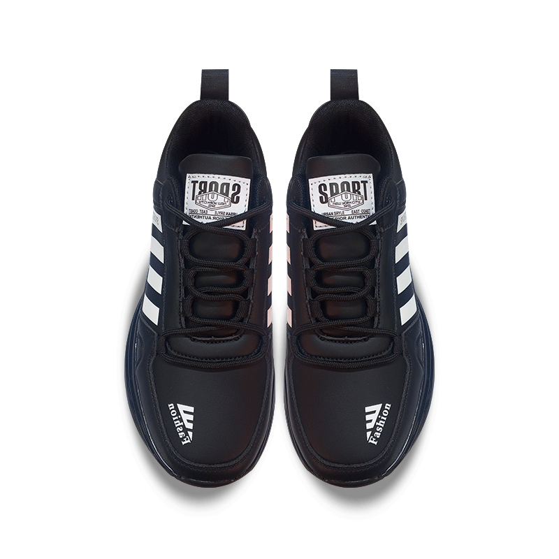 FASHION SPORT MEN SHOES BLACK & WHITE LABEL 1'S