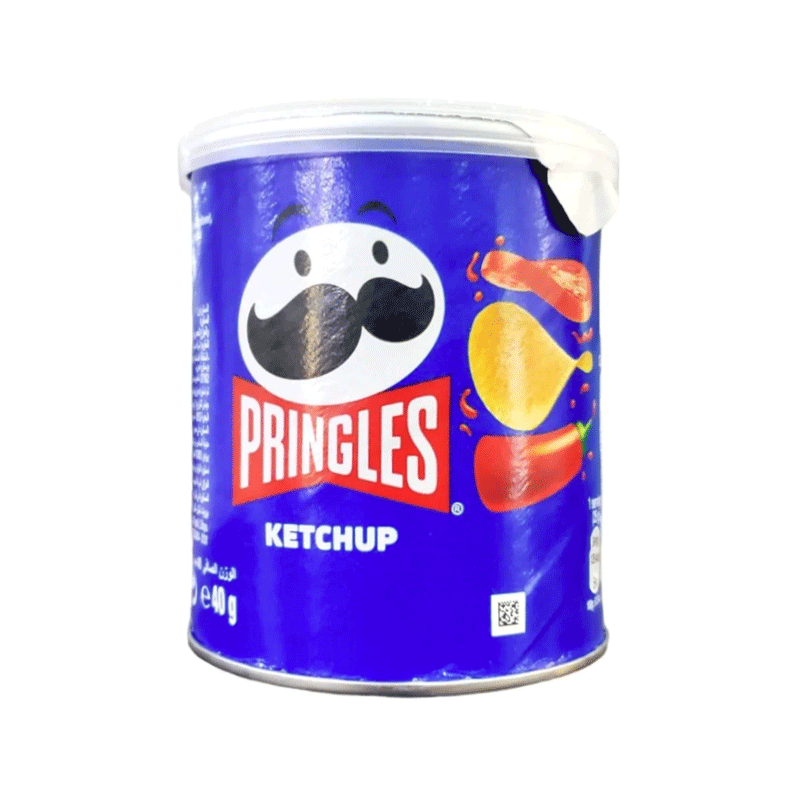 PRINGLES POTATO CHIPS KETCHUP 40GM