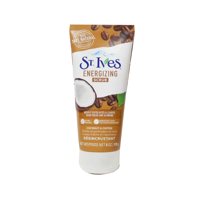 STIVES ENERGIZING SCRUB COCONUT&COFFEE 170GM
