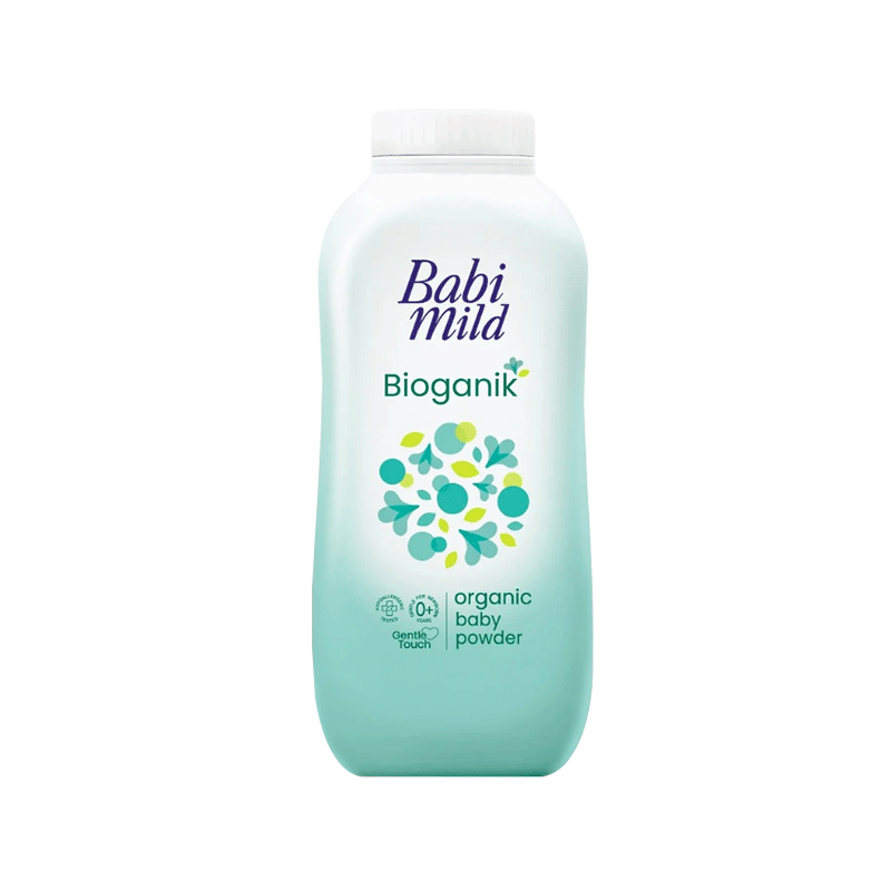 BABI MILD ORGANIK BABY POWDER BIOGANIK 160GM