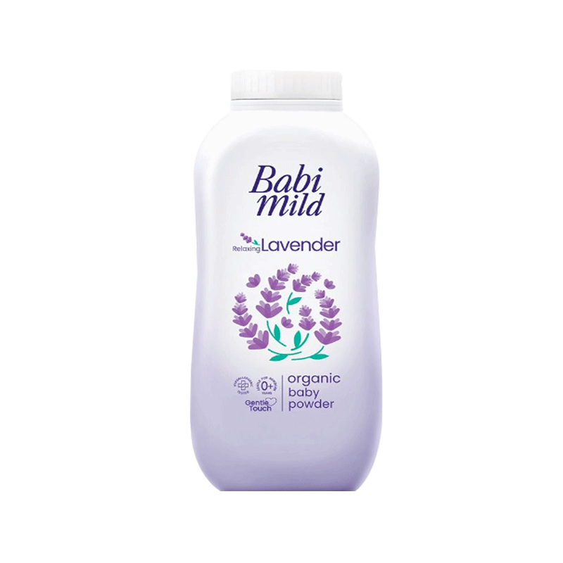 BABI MILD ORGANIC BABY POWDER RELAXING LAVENDER 350GM