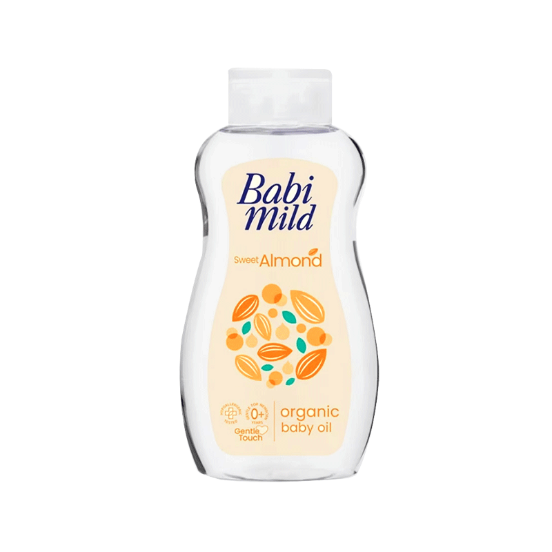 BABI MILD ORGANIC BABY OIL SWEET ALMOND 100ML