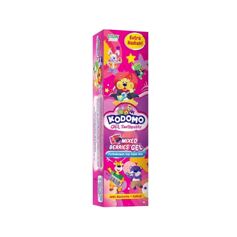 KODOMO KIDS TOOTHPASTE MIXED BERRIES GEL 45GM