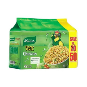 KNORR NOODLES CHICKEN 6PCS PACK