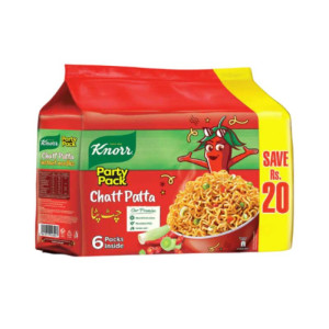 KNORR NOODLES CHATPATTA 6PCS PACK