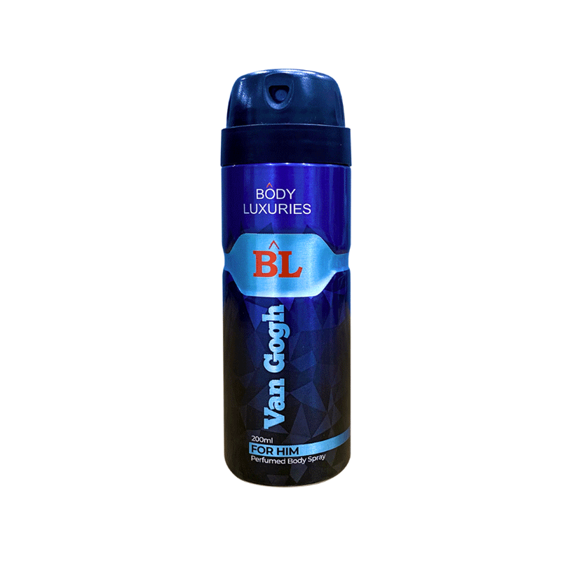 BODY LUXURIES BODY SPRAY VAN GODH 200ML