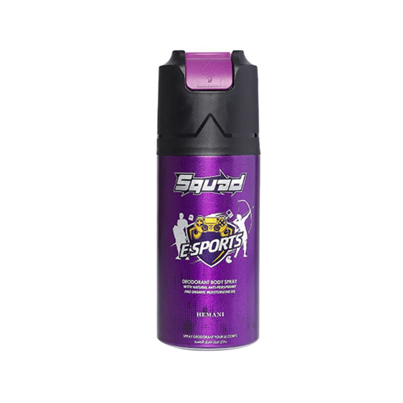 HEMANI SQUAD BODY SPRAY E-SPORTS 150ML