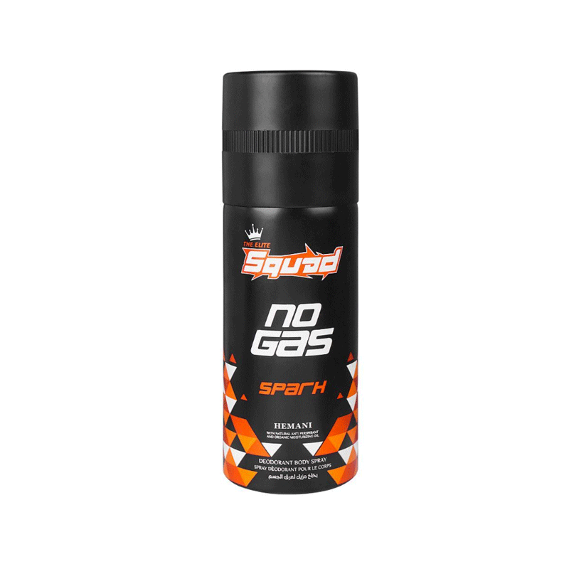 HEMANI SQUAD NO GAS BODY SPRAY SPARH 150ML