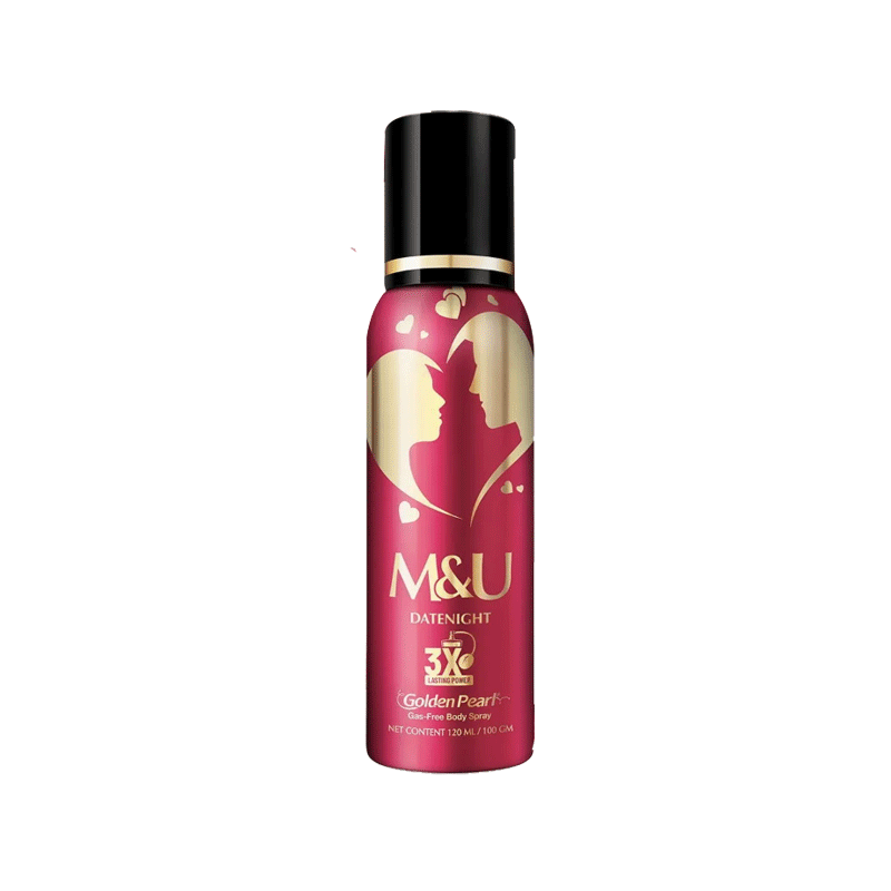 GOLDEN PEARL M&U BODY SPRAY DATE NIGHT 120ML