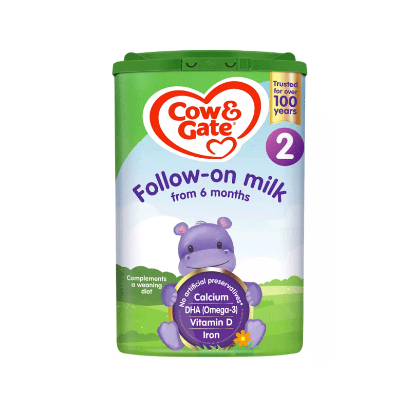COW & GATE 2 FOLLOW ON MILK FROM 6 MONTHS 800GM