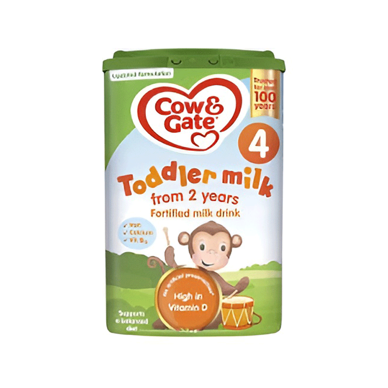 COW & GATE 4 TODDLER MILK FROM 2 YEARS 900GM